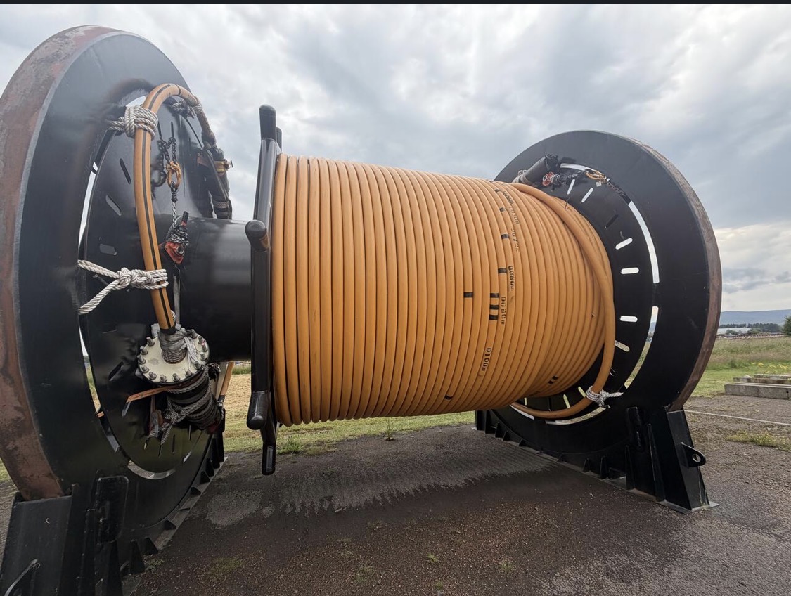 Subsea cable winch used for the Culzean Wind Pilot project